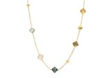 You and me ketting multi kleuren y2205 lengte 50cm