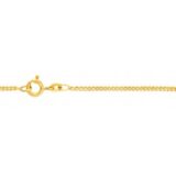 Cara ketting gourmette 1.7mm 8ct geelgoud 