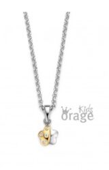 Orage Kids ketting bloem met geel