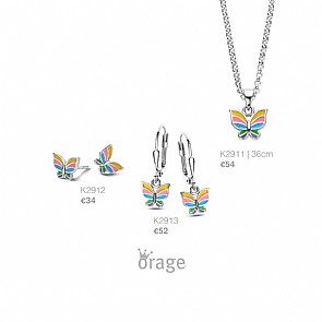 K2911 Ketting vlnder multi color