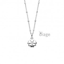 K2974 Ketting klaver 925 rh cz