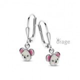 K3007 Oorslingers koala roze 925 rh (V/16)