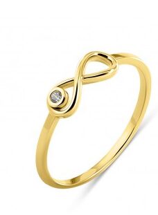 Lisa mona ring lm/g0701 geelgoud 14ct