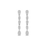 N4A59 naiomy oorslingers zilver met zirconium