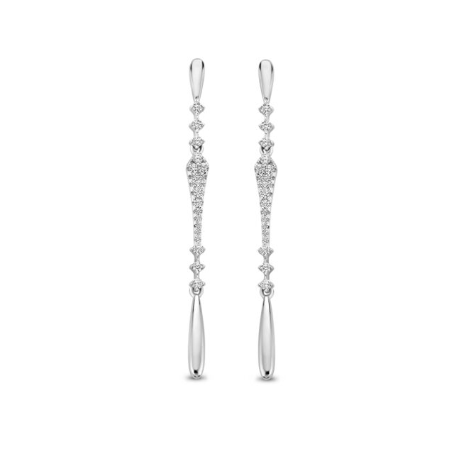 N4A56 naiomy oorslingers zilver met zirconium