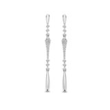 N4A56 naiomy oorslingers zilver met zirconium
