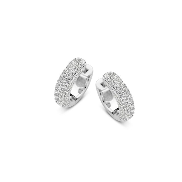 N4G54 naiomy oorringen zilver met zirconium
