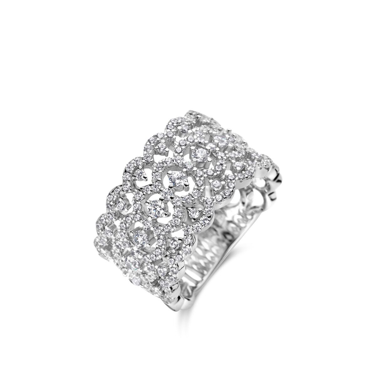 N3D51
Zilveren ring gezet met zirconium Naiomy