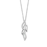 N5K70
Zilveren ketting + hanger + CZ 40-42-45cm Naiomy