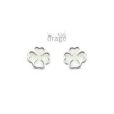 Orage Kids oorring klavertjes 4 parelmoer K2553