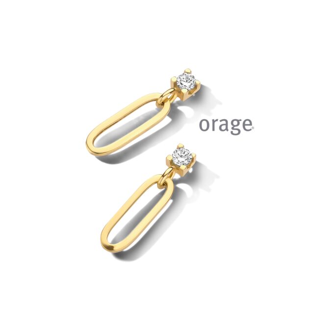Orage ooring verguld geel