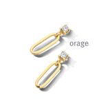 Orage ooring verguld geel