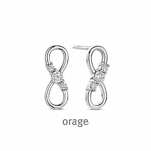 AW225 oorringen zilver
