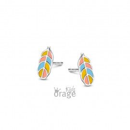 K2726 Orage Kids oorring veer multicolor