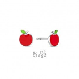K 2713 Orage Kids oorring appel rood