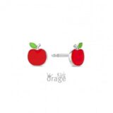 K 2713 Orage Kids oorring appel rood
