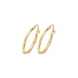 B0Z06
Zilveren 18 karaat vergulde creolen 40mm Naiomy Moments