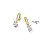 Orage oorring aw044 verguld