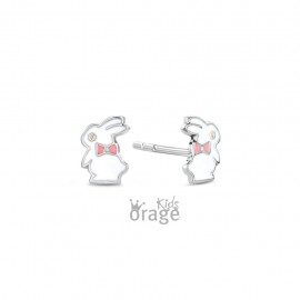 K2737 Orage Kids oorring konijn wit 