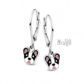 K2793 Orage Kids oorslingers  hond zwart