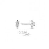 T725 Orage TeenZ ooring zirconium zilver
