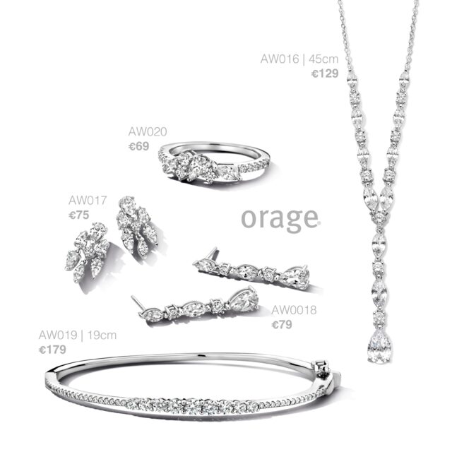 aw018  orage oorslingers zilver zirconium 