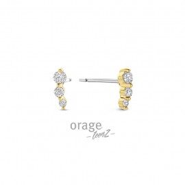 T707 Orage TeenZ ooring zirconium verguld