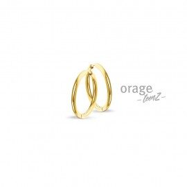 T729 Orage TeenZ ooring creool staal verguld  8mm