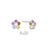 K2704  Orage Kids oorring multicolor bloem