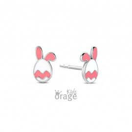 K2739 Orage Kids oorring paasei roze