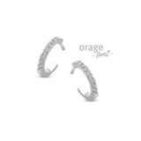 Orage Teenz zilver creool