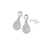Orage Teenz oorring zilver