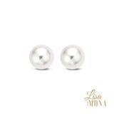 Lisa mona LM/G0012 oorringen 14ct  parel 6mm