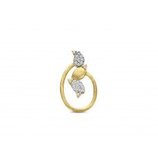 Emotions hanger PP1297BB wit & geel goud 18ct briljant 0.20ct