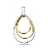 Emotions PP1207WRB  hanger 18ct wit geel goud briljant 0.07ct