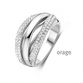 BB053 Ring 925 rh cz (V/39) (52-62)