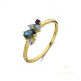 Aucielle ring ar0004c geelgoud topaas