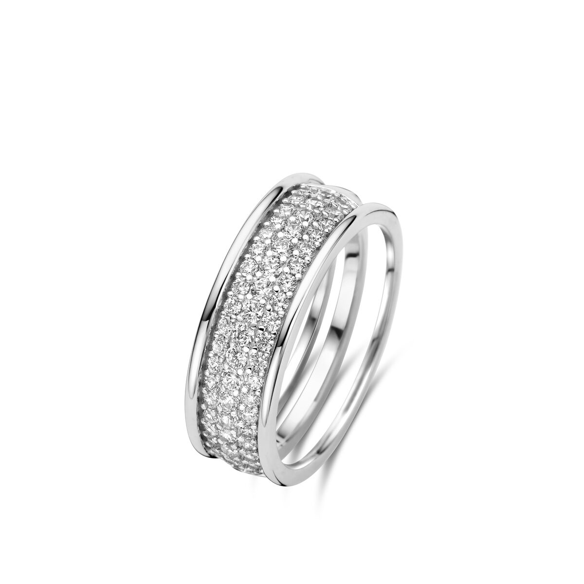 Zilveren ring zirconium N3S63