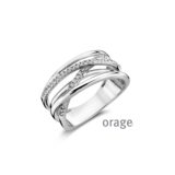 Orage ring AW083 zilver zirconium