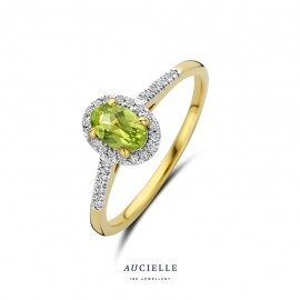 AR0115D  geelgouden ring AR0115D
