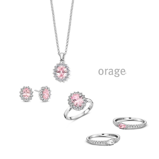 Orage ring AW059 ZILVER