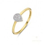 Aucielle ring ar0031d geelgoud briljant  0.060ct