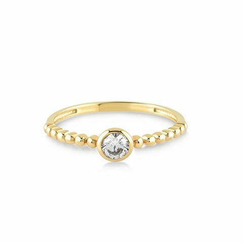 SWING JEWELS 18 CT RING ZIRCONIUM