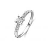 GR4713WZ  Ring witgoud 18ct zirconium