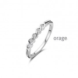 aw214 Ring zilver zirconium