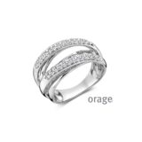 Ring Orage AW178 zilver zirconium