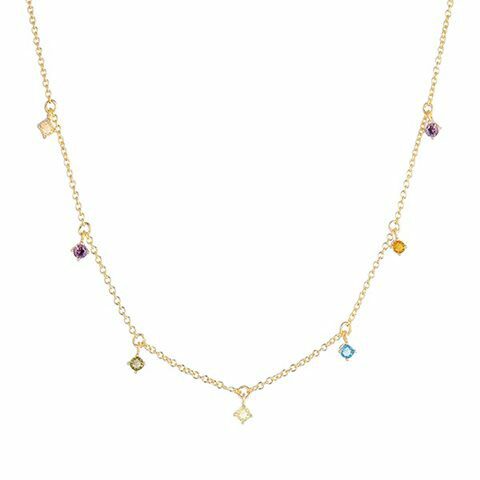 SIF JAKOBS JEWELLERY ELLERA PICCOLO NECKLACE verschuifbare lengte tot  45 cm