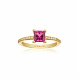 SIF JAKOBS JEWELLERY ELLERA QUADRATO RING maat 50-58