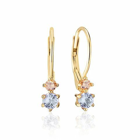 SIF JAKOBS JEWELLERY RIMINI DUE EARRINGS lengte 19mm