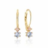 SIF JAKOBS JEWELLERY RIMINI DUE EARRINGS lengte 19mm